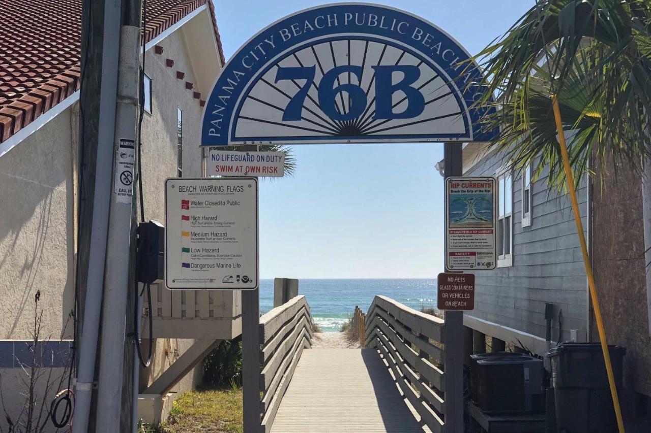 Sunny Pcb Home With Balcony Steps To The Beach! Panama City Beach Exterior foto