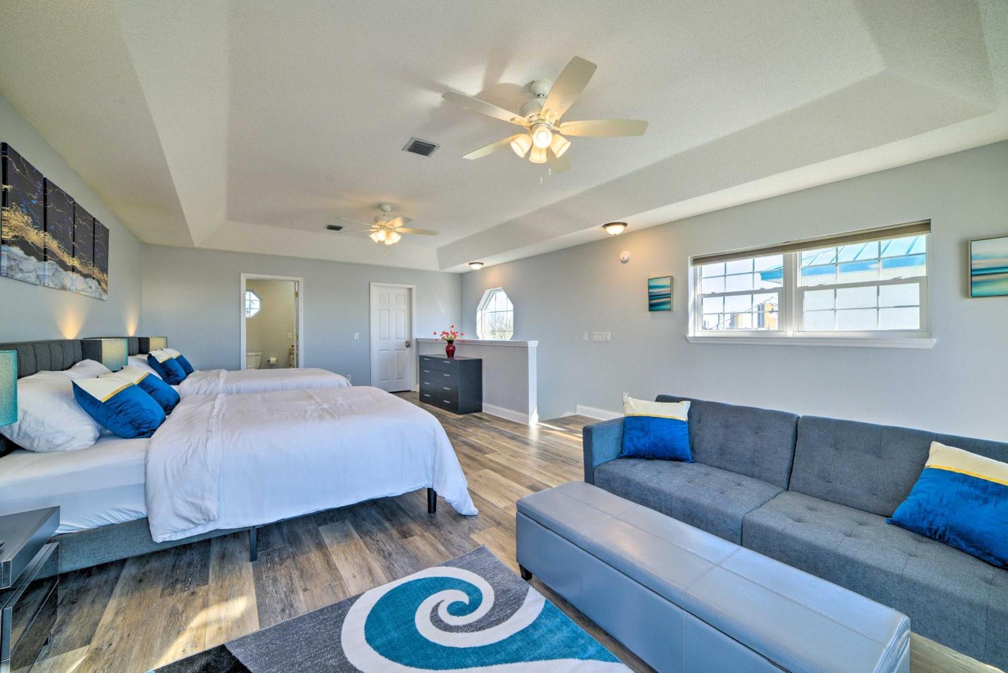 Sunny Pcb Home With Balcony Steps To The Beach! Panama City Beach Exterior foto